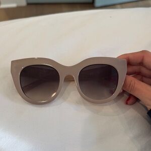 Le Specs Taupe Sunglasses